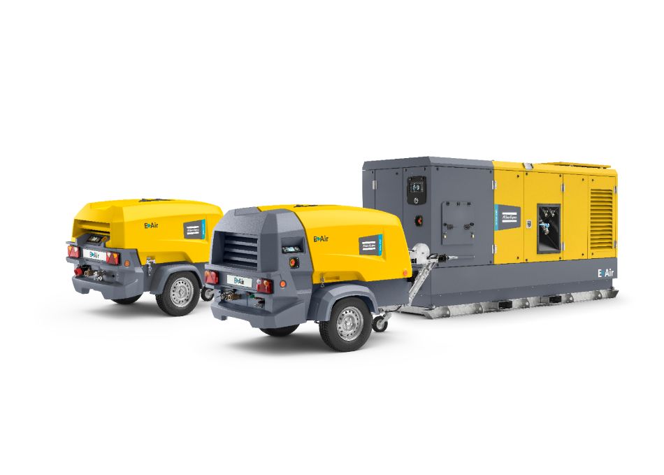 Elektrisk mobil kompressor E-Air drivenhet med variabel hastighet